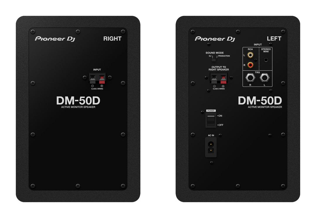 Pioneer DJ DM-50D (Noir)