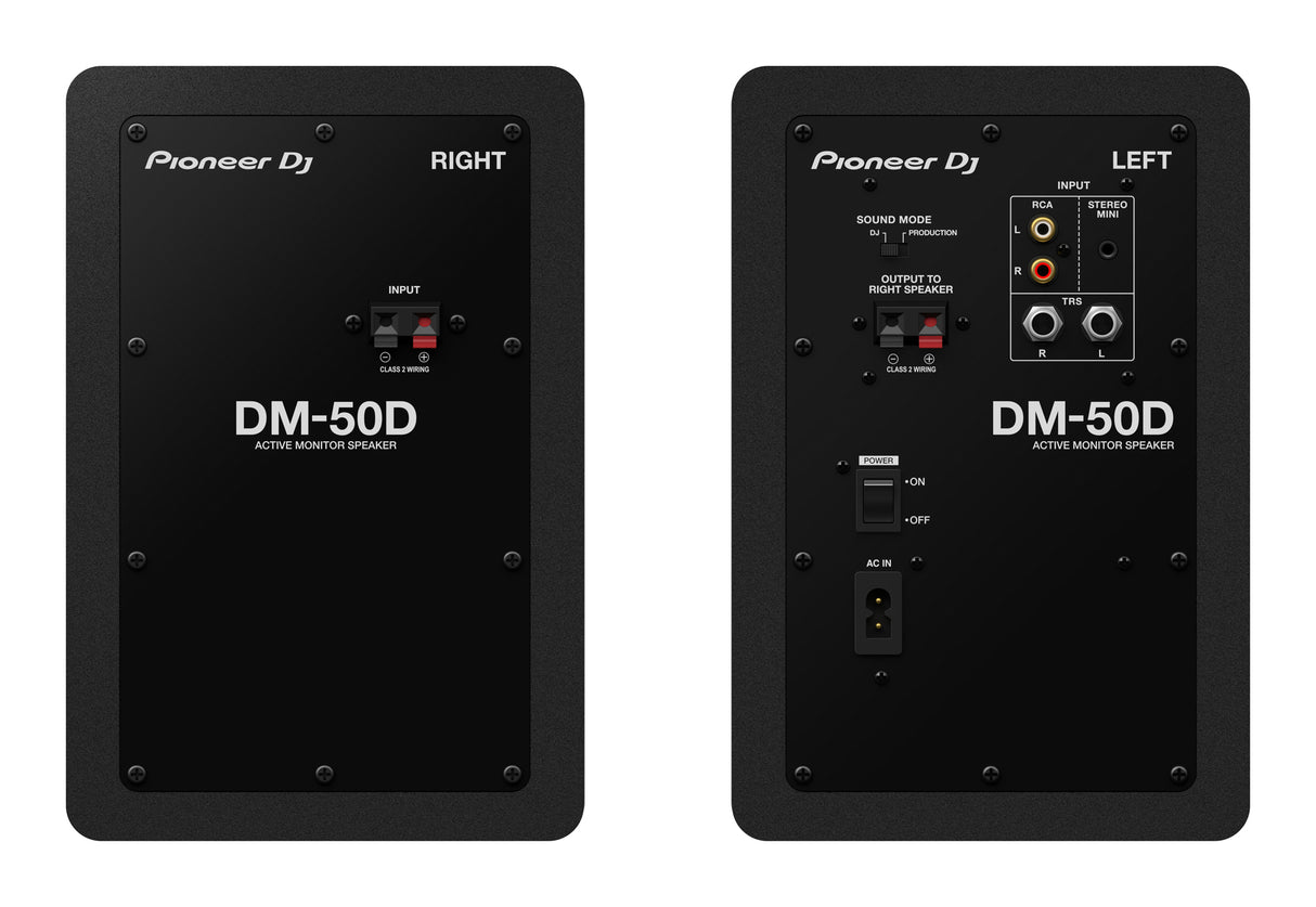 Pioneer DJ DM-50D (Noir)