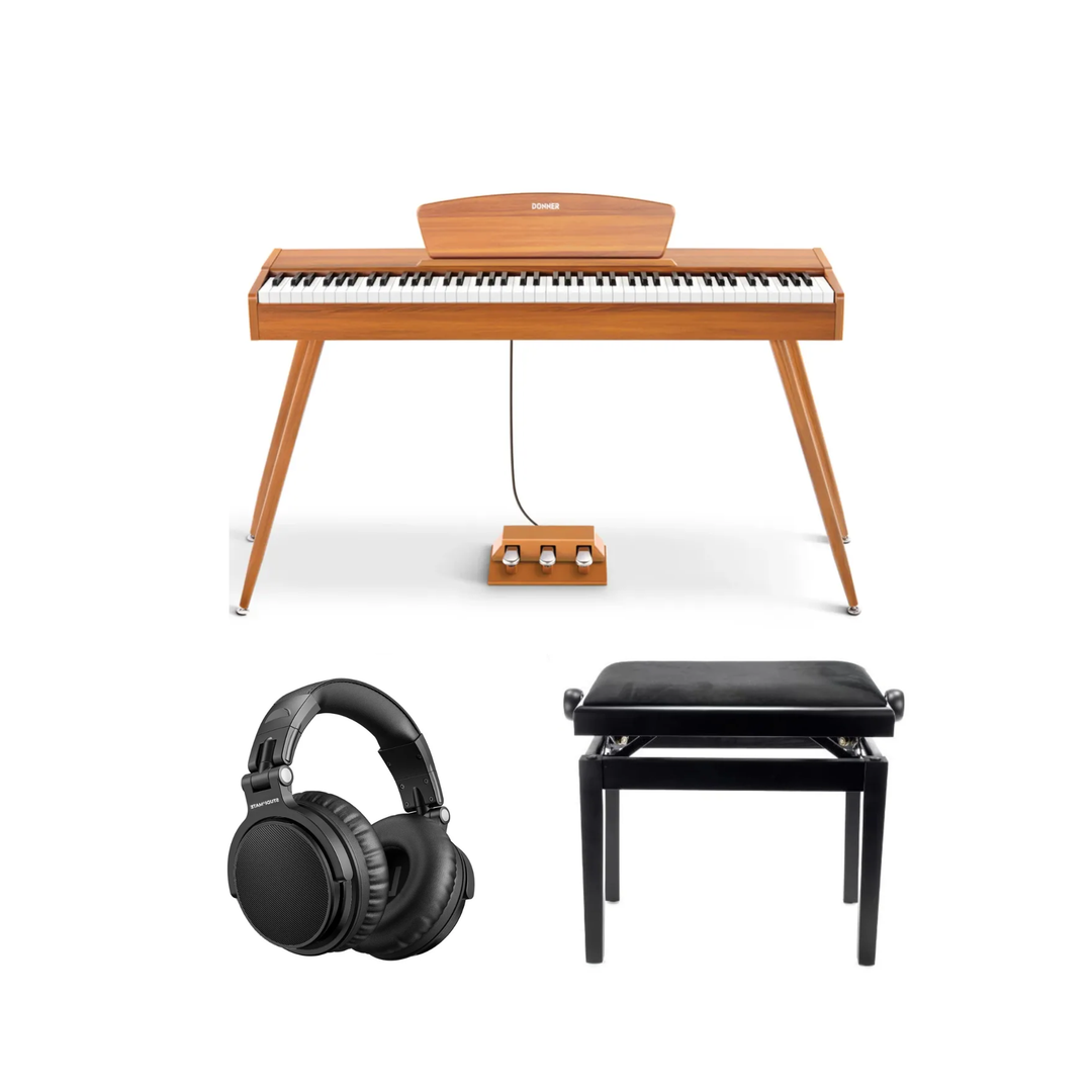 Donner DDP-80 piano électrique bois Pack complet