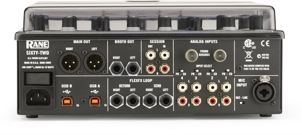 Housse de protection cover pour Rane Sixty-Two