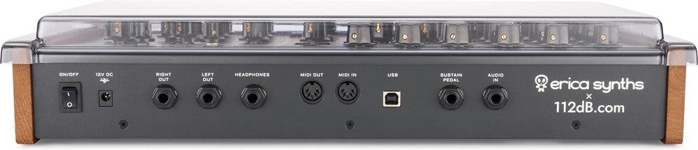 Decksaver Protection cover pour Erica Synths Steampipe (Soft-Fit)
