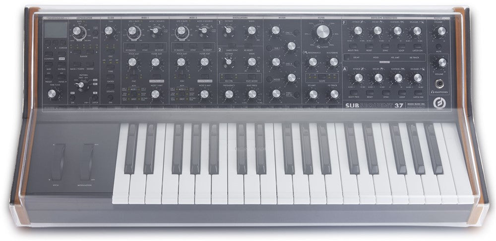 Decksaver Protection cover pour Moog Subsequent 37 (Soft-Fit)