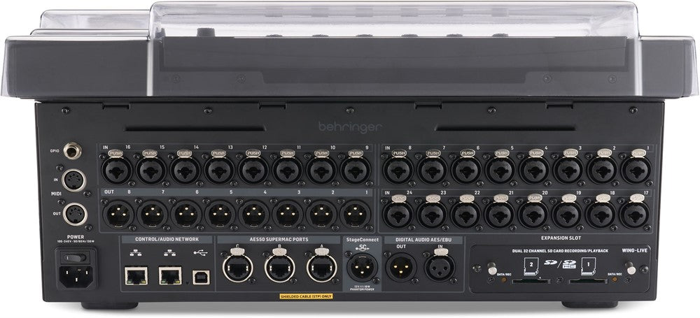 Housse de protection cover Decksaver pour Behringer Wing Compact