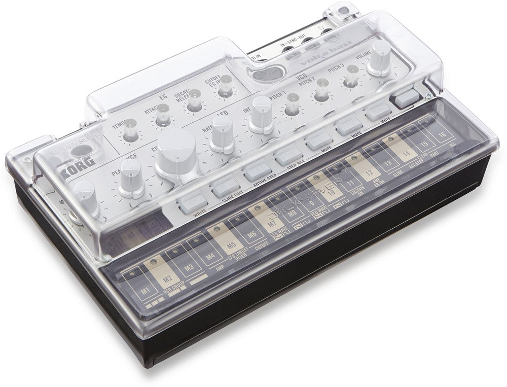 Decksaver Protection cover pour Korg Volca Beats, Bass, FM, Claviers & Sample