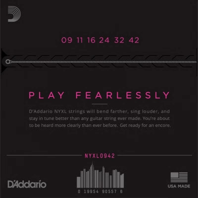 Daddario NYXL Guitar Strings (09-42)