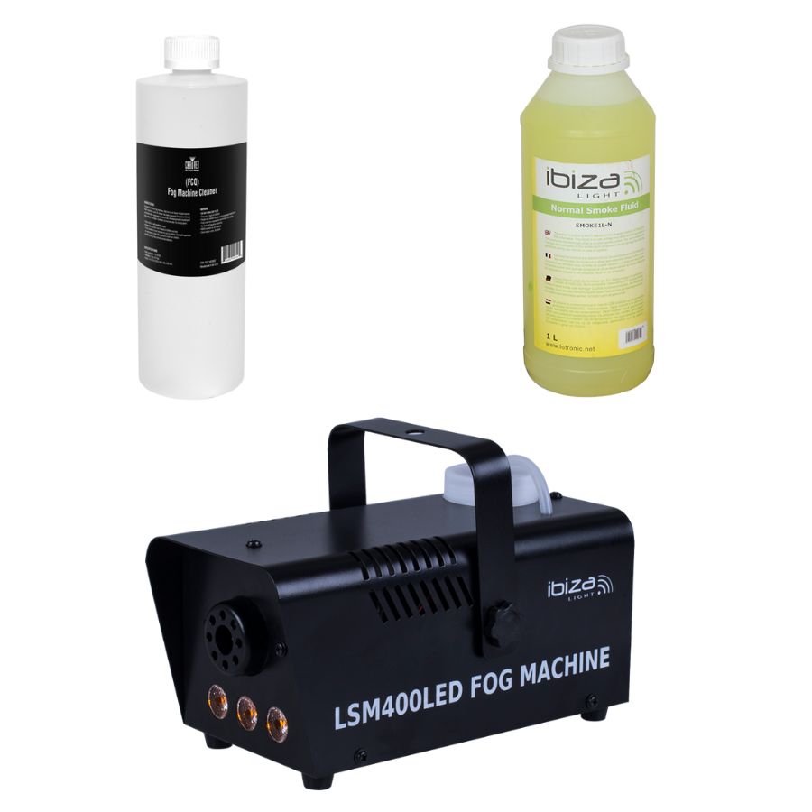 Machine à brouillard incl. Liquide à fumée (400W)