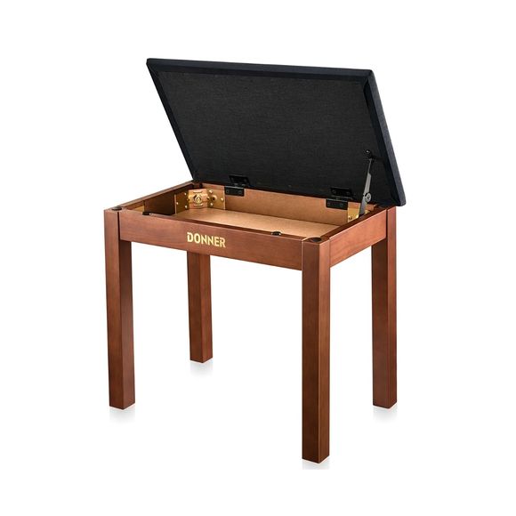 Donner Bench Banquette de piano Marron