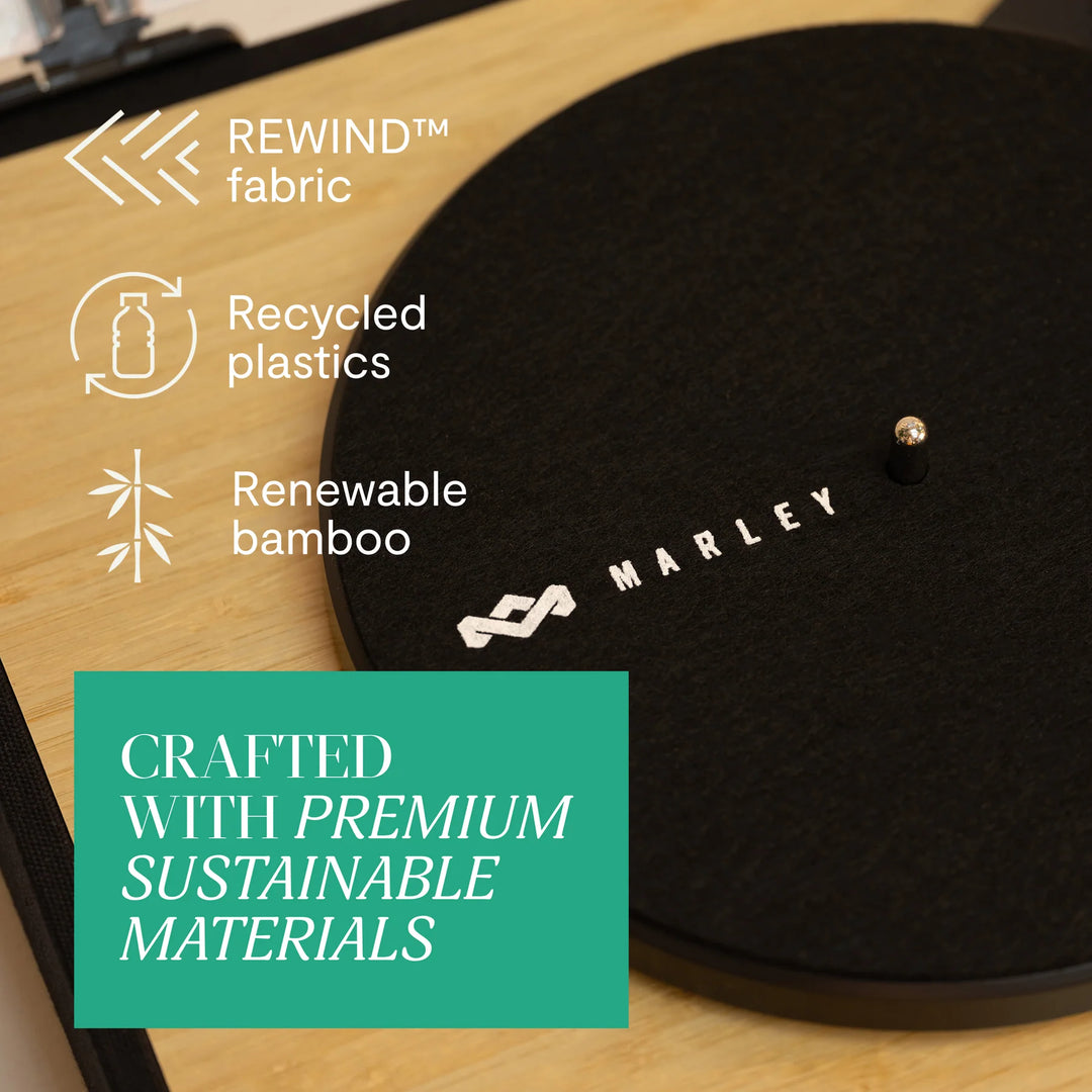 House of Marley Revolution Bluetooth Platine Vinyle & Enceinte Bundle