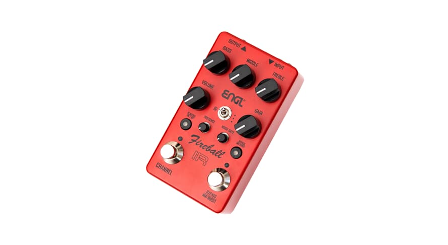 ENGL EP635 Fireball IR Pedal, préampli avec chargeur d’IR
