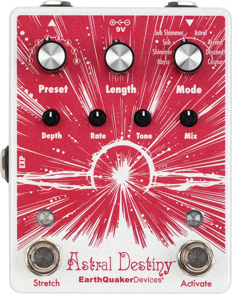 EarthQuaker Devices Astral Destiny Réverbération d’octave