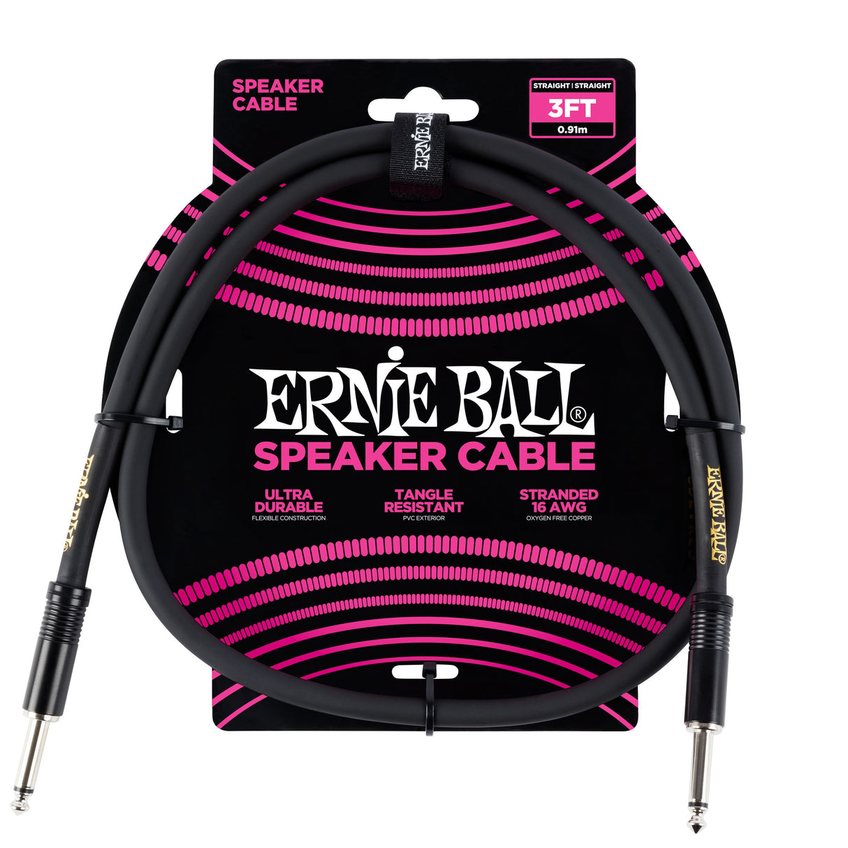 Ernie Ball 6071 Guitar Cable (90cm)