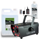 Marconi Full RGB Machine à brouillard (500 W, Sort) Bundle