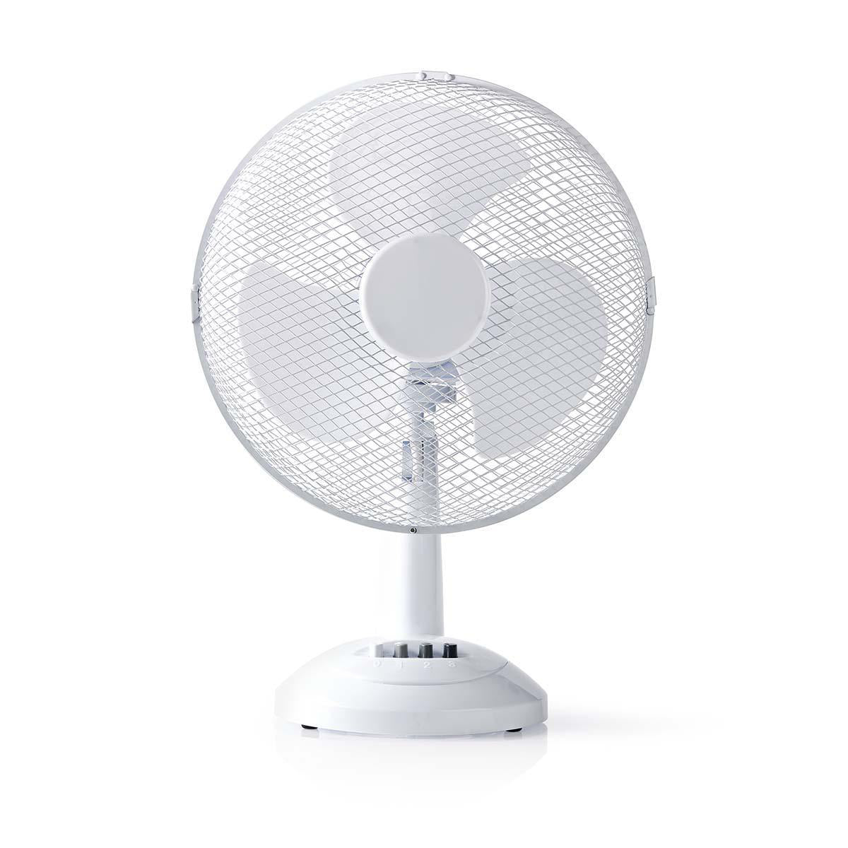 Table fan, 30cm - white