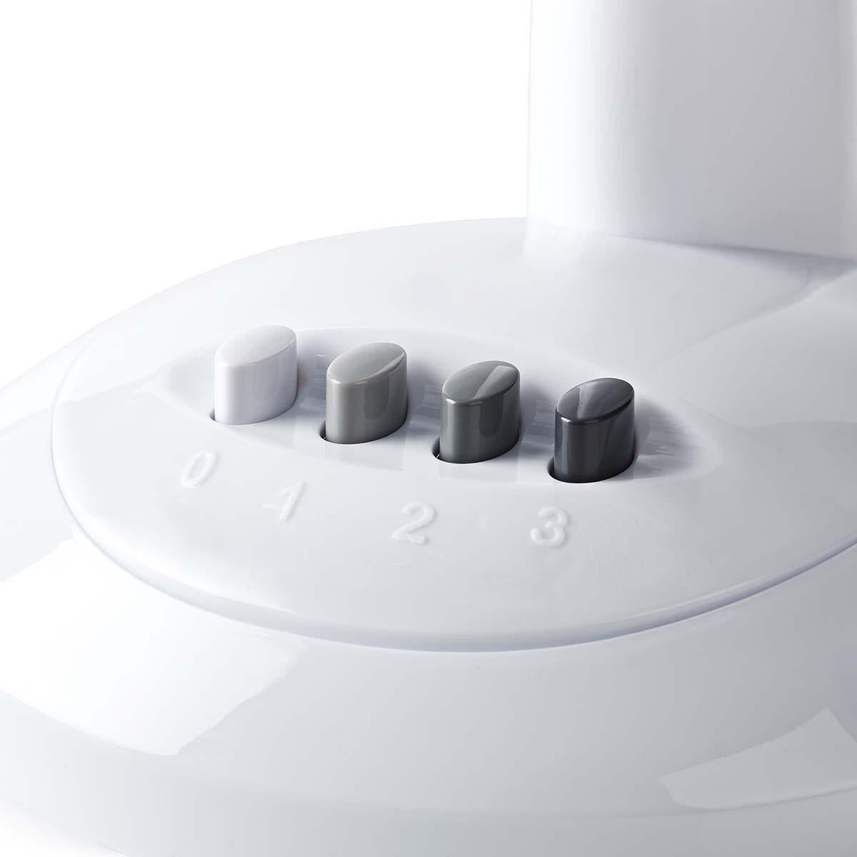 Table fan, 30cm - white