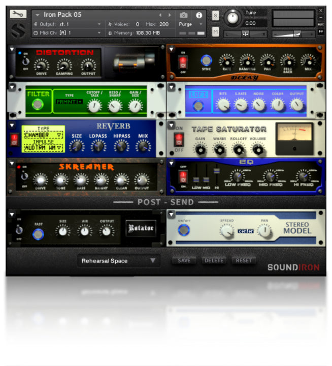 Iron Pack 5 - Guitares baryton