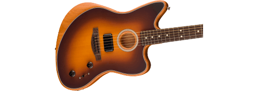 Fender Acoustasonic Player Jazzmaster Guitare électrique (2-Color Sunburst)
