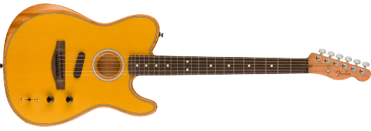 Fender Acoustasonic Player Telecaster Guitare électrique (Butterscotch Blonde)