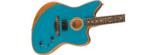 Fender American Acoustasonic Jazzmaster Guitare électrique (Ocean Turquoise)