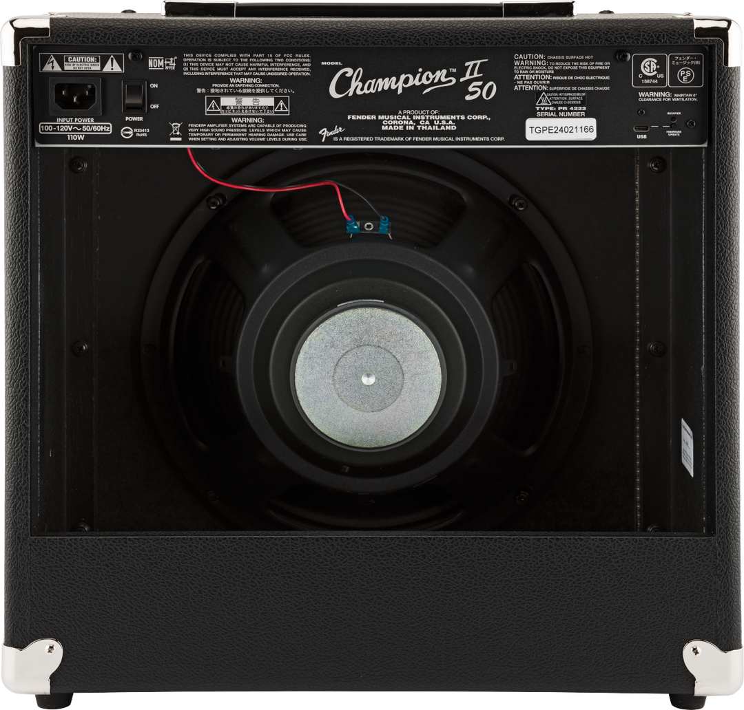 Fender Champion II 50 Amplificateur guitare