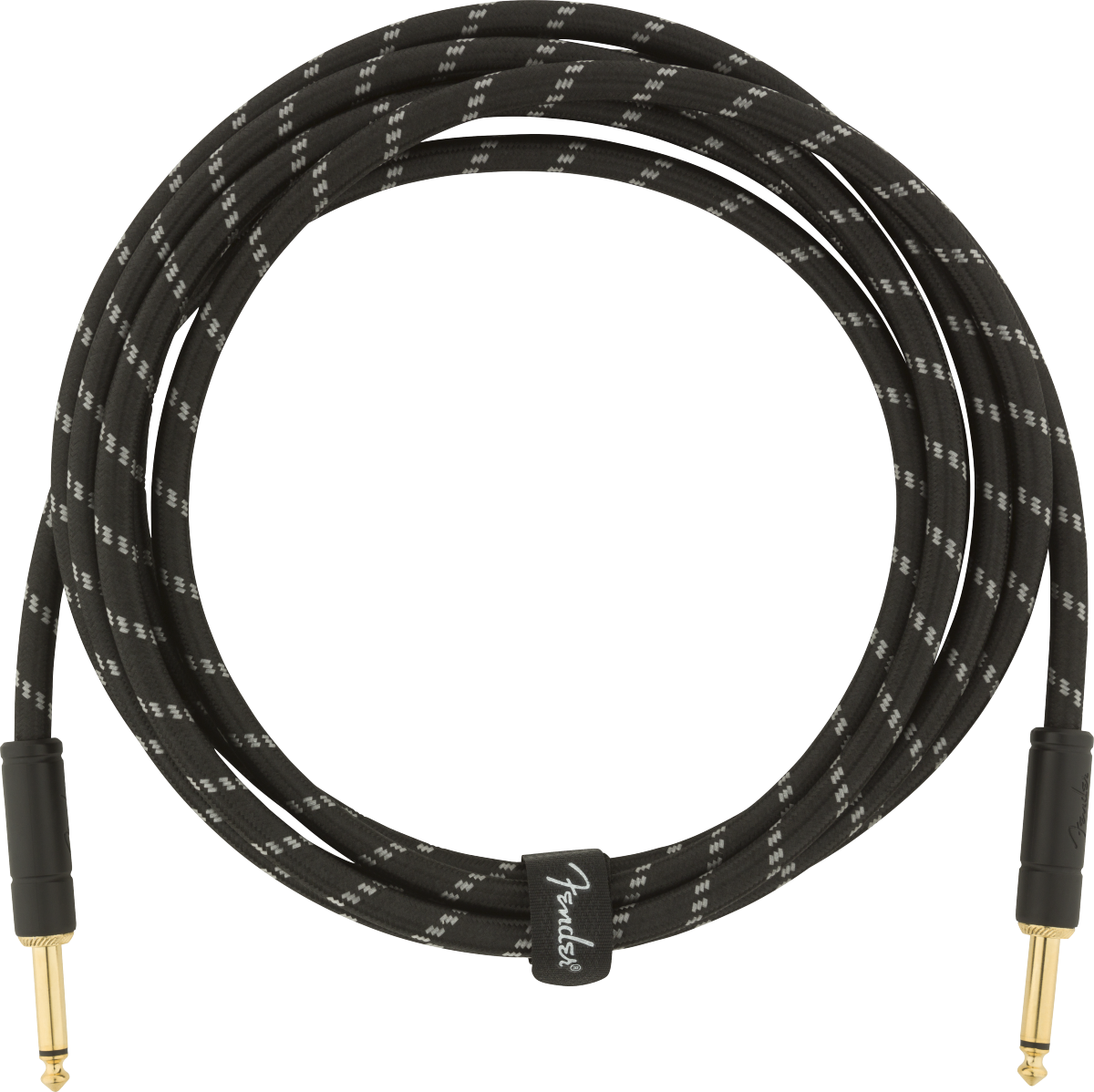 Fender Deluxe Guitar Cable (Black Tweed, 3m)