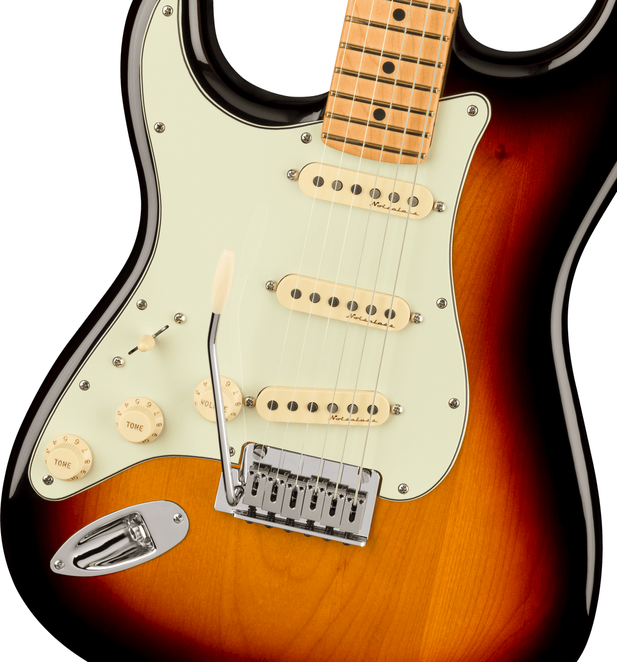 Fender Player Plus Stratocaster Left-Handed Electric Guitar (3-Color Sunburst)