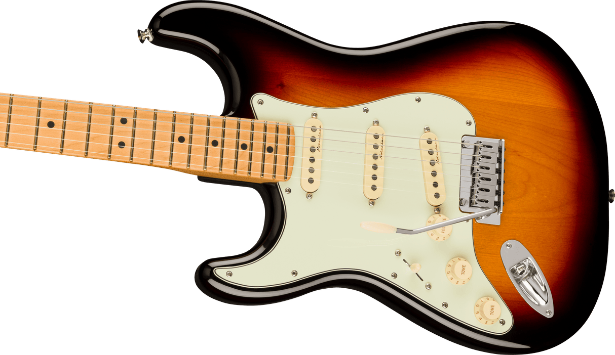 Fender Player Plus Stratocaster Left-Handed Electric Guitar (3-Color Sunburst)