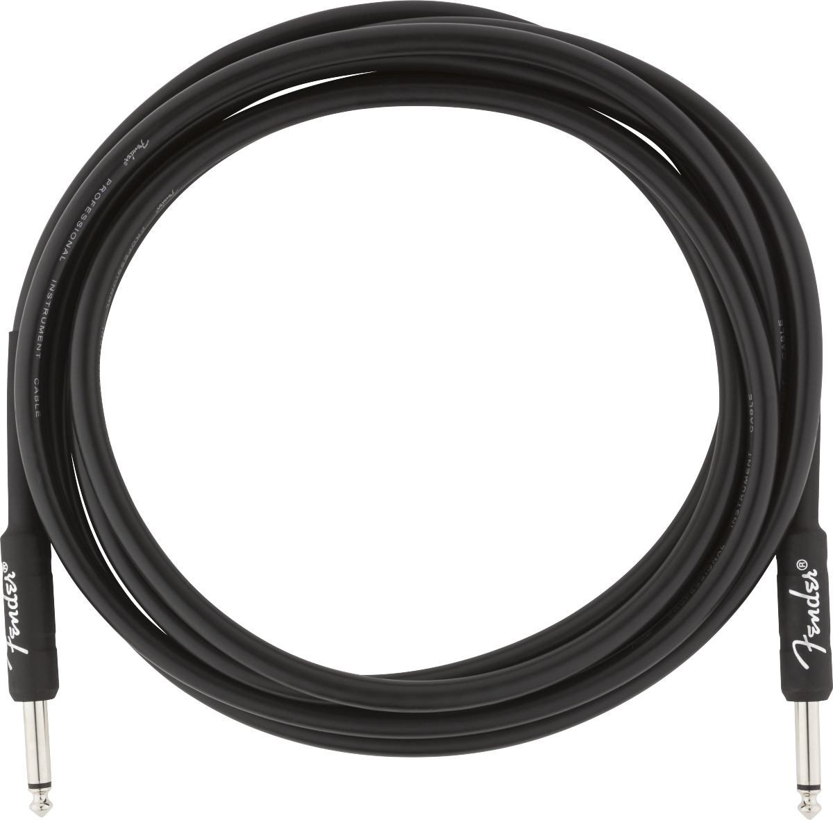 Fender Professional Câble Guitare (Noir, 3m)