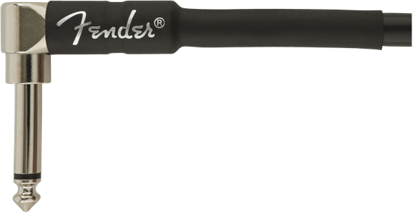 Fender Professional Câble Guitare Vinkelstik (Noir, 3m)
