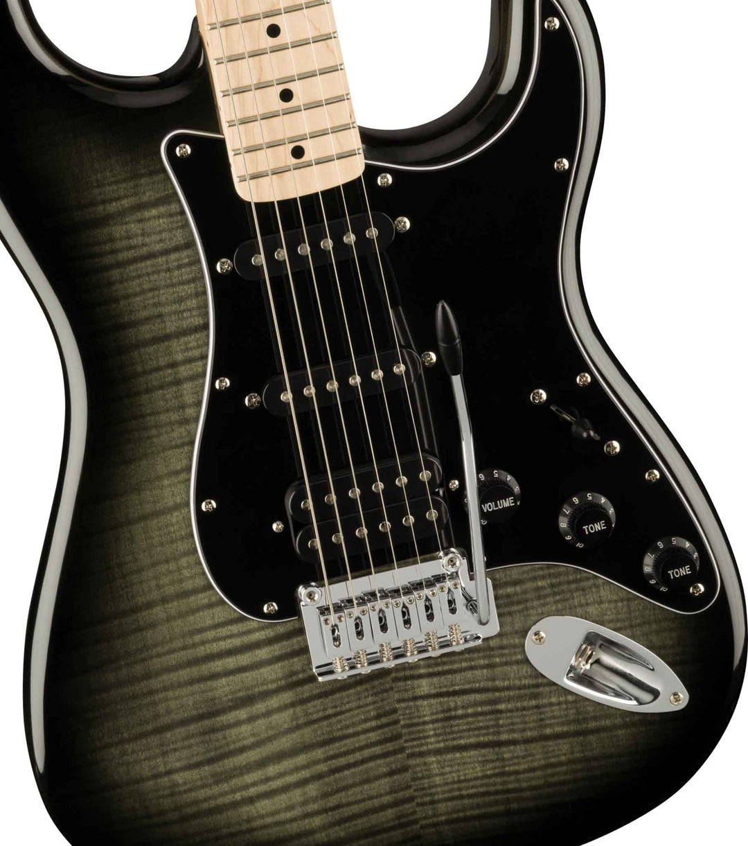 Fender Squier Affinity Stratocaster Guitare électrique (Black Burst)