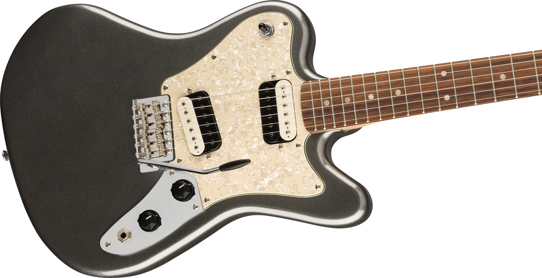 Fender Squier Paranormal Super-Sonic Guitare électrique (Graphite Metallic)
