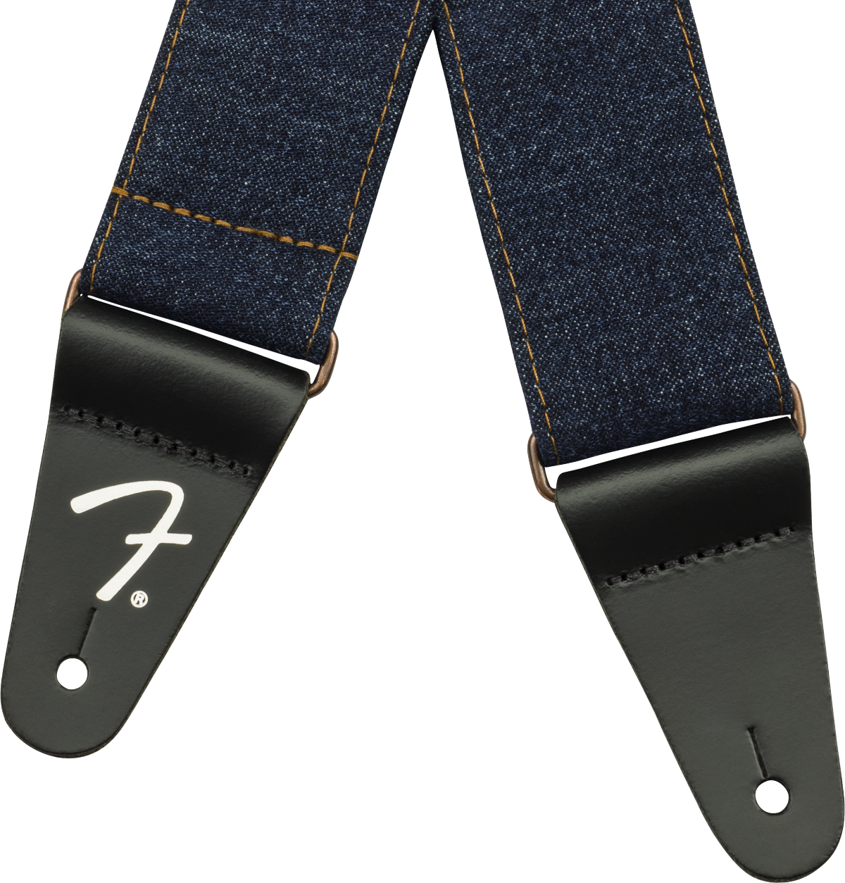 Sangle Guitare Fender x Wrangler Denim (Dark Indigo, 2")