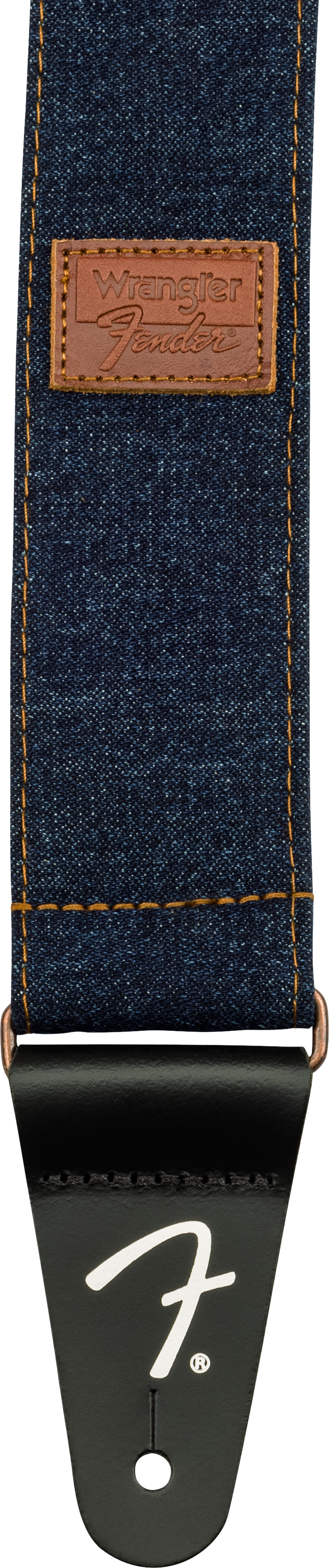 Sangle Guitare Fender x Wrangler Denim (Dark Indigo, 2")