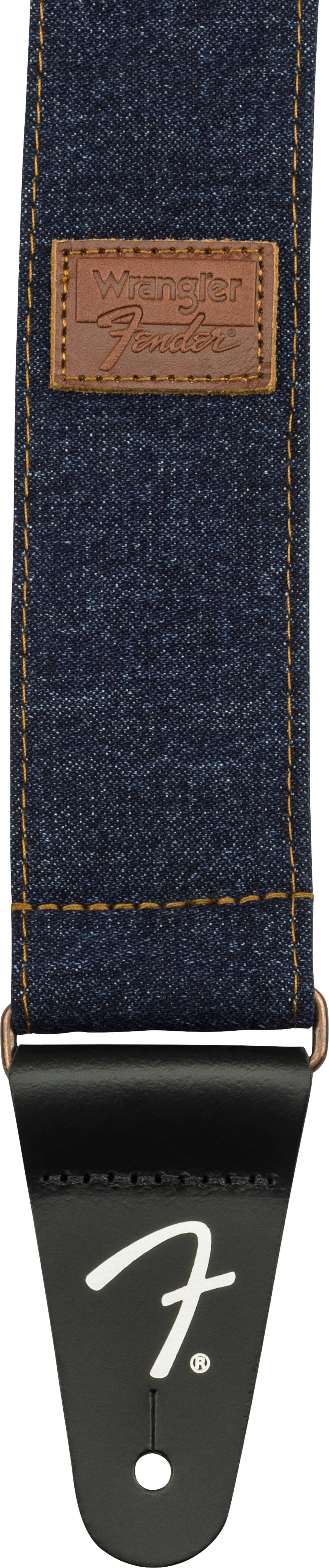 Sangle Guitare Fender x Wrangler Denim (Dark Indigo, 2")