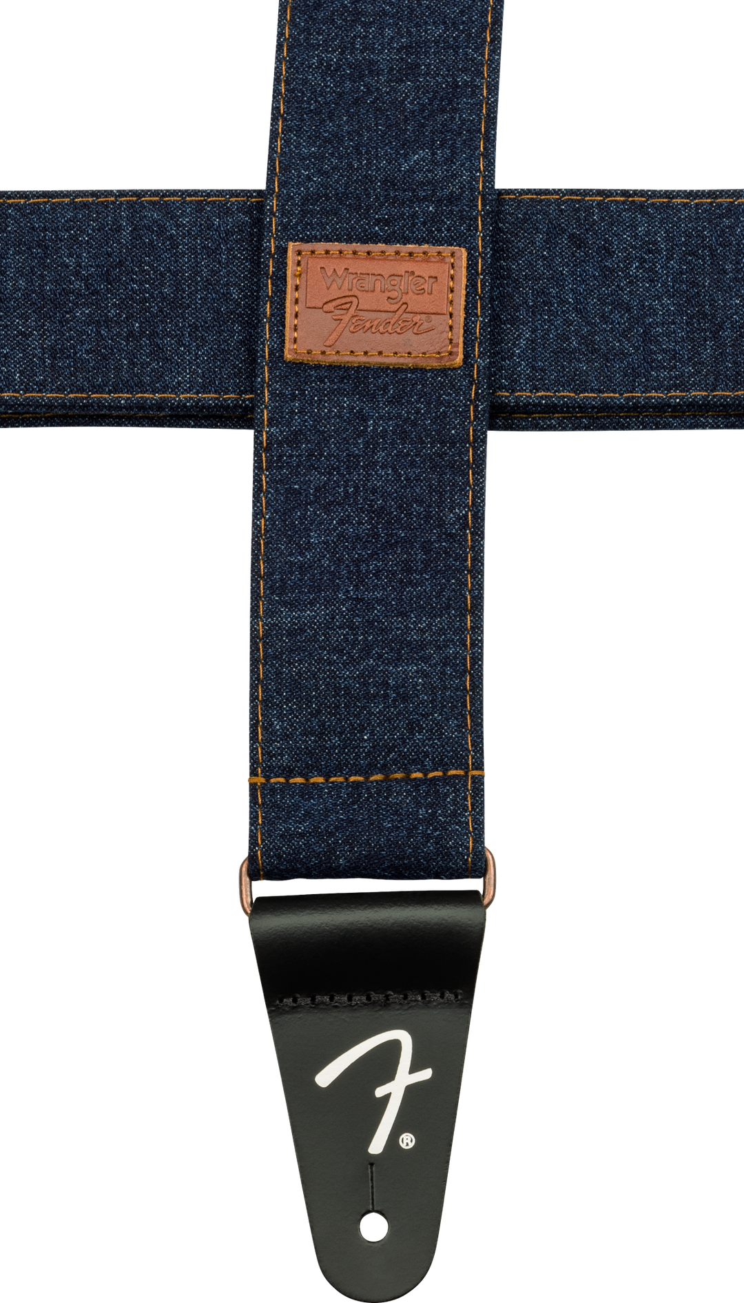 Sangle Guitare Fender x Wrangler Denim (Dark Indigo, 2")