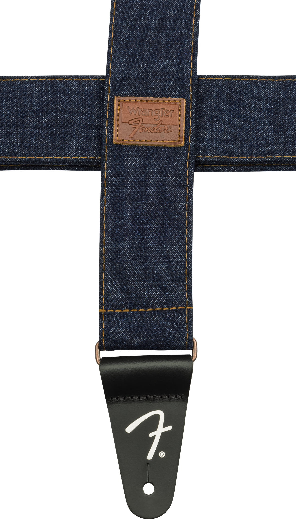 Sangle Guitare Fender x Wrangler Denim (Dark Indigo, 2")