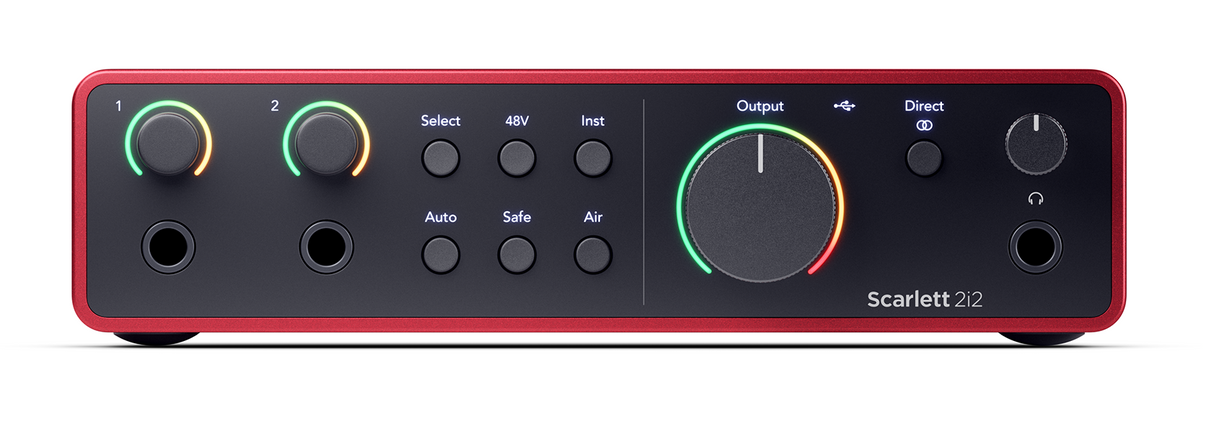 Focusrite Scarlett 2i2 4th Gen Sound Card