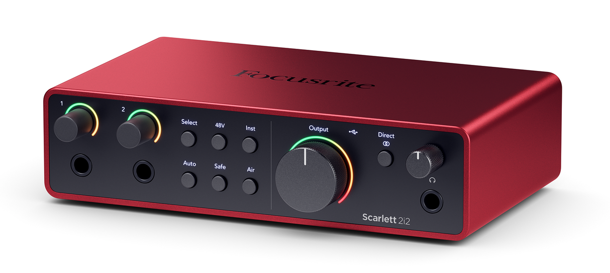 Focusrite Scarlett 2i2 4th Gen Sound Card
