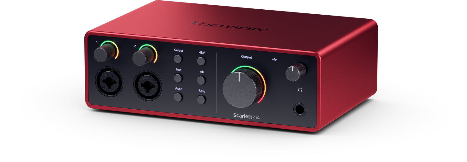Focusrite Scarlett 4i4 4th Gen Sound Card