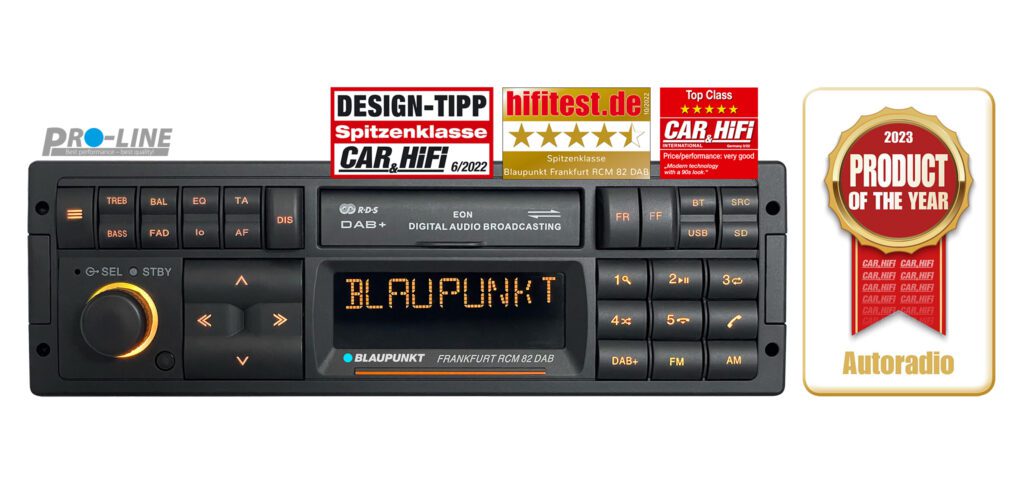 Blaupunkt Frankfurt RCM 82 Car radio w. DAB+ and Bluetooth