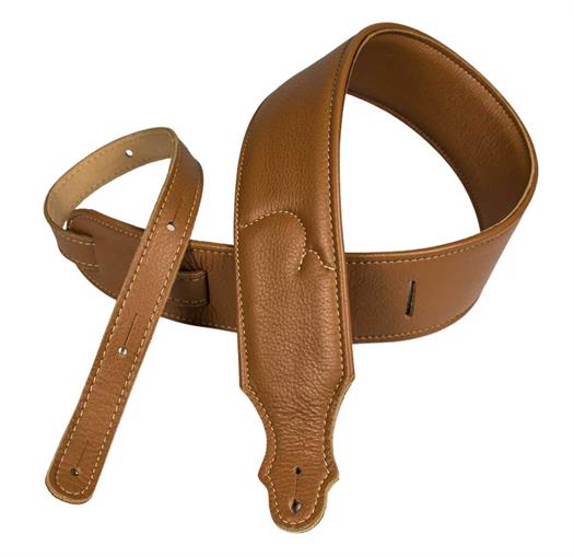 Franklin Sangle de guitare rembourrée - couleur caramel - 10C-CA-N