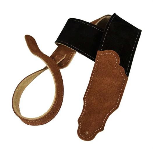 Franklin sangle de guitare - Sedona Suede Strap Series - Noir - FSS2-BK-RU