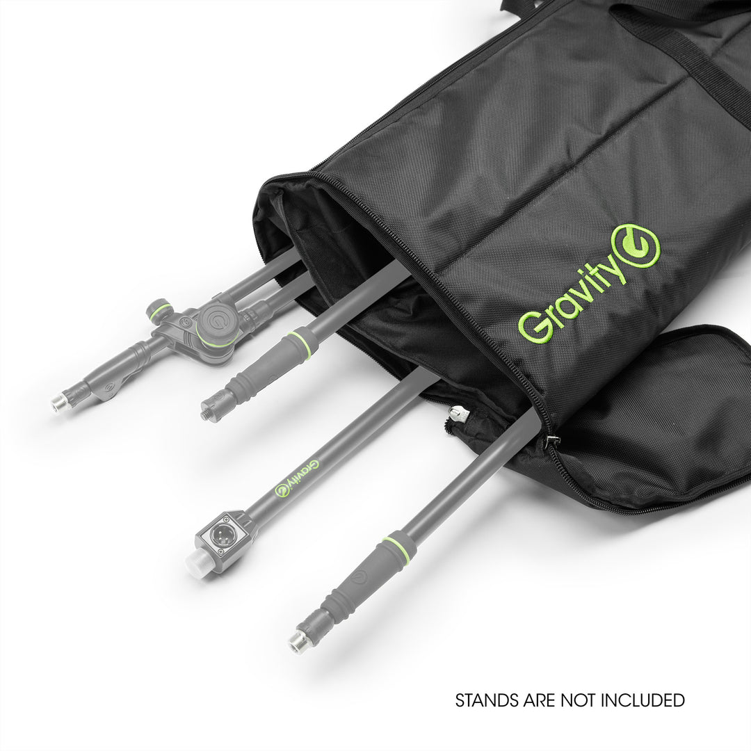 Gravity BG MS PB 4 B - Sac de transport pour 4 stands de microphone à pied en plaque