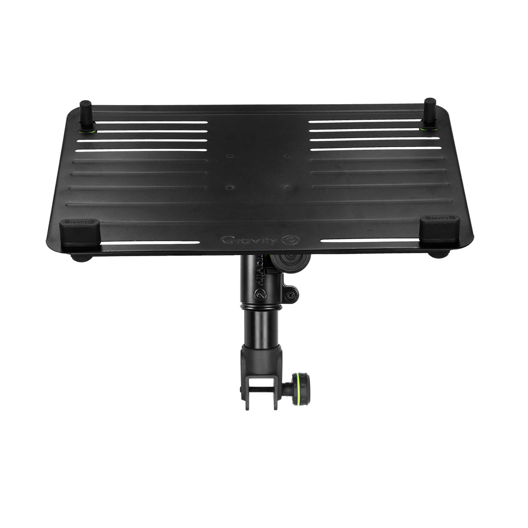 Gravity FT 01 LT T B - Plateau d’ordinateur portable flexible pour table DJ