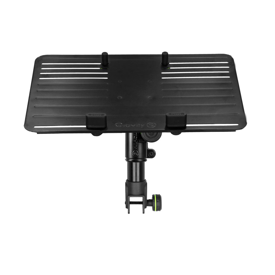 Gravity FT 01 LT T B - Plateau d’ordinateur portable flexible pour table DJ