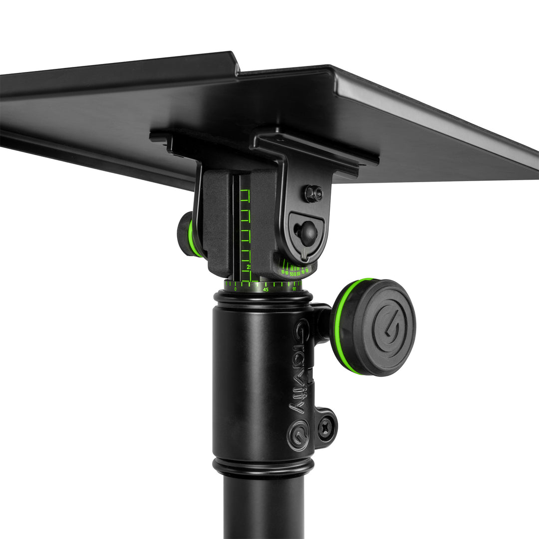 Gravity FT 01 MT B - Plateau de moniteur de studio flexible pour table DJ