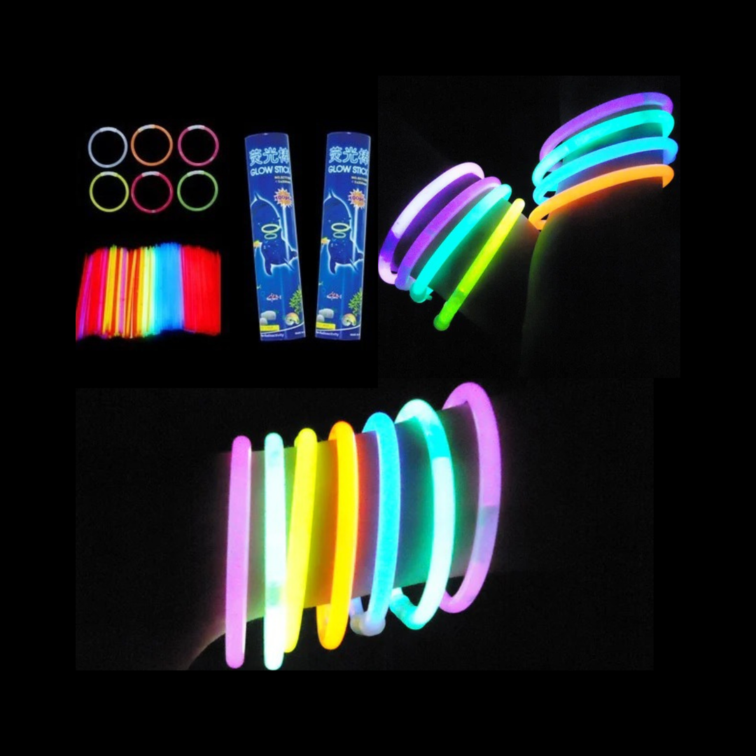 Bâtons lumineux pack avec 300 pcs.