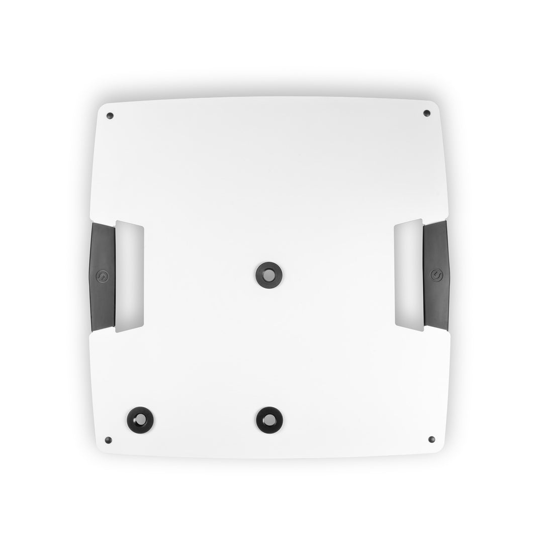 Gravity LS 431 W - Pied d’éclairage avec base carrée en acier et possibilité de montage excentré