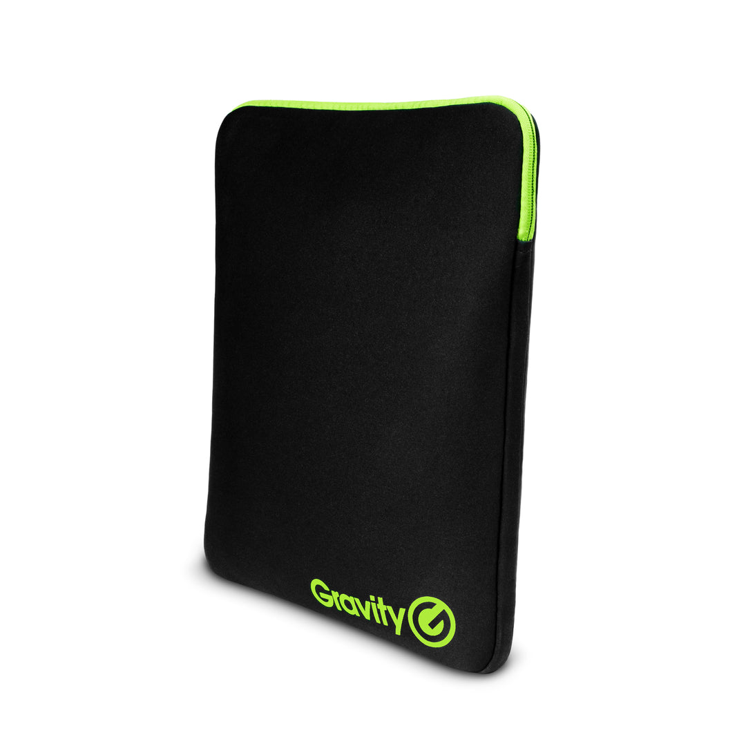 Gravity LTS 01 B SÆT 1 - stand réglable pour ordinateurs portables et contrôleurs, avec sac de protection en néoprène inclus
