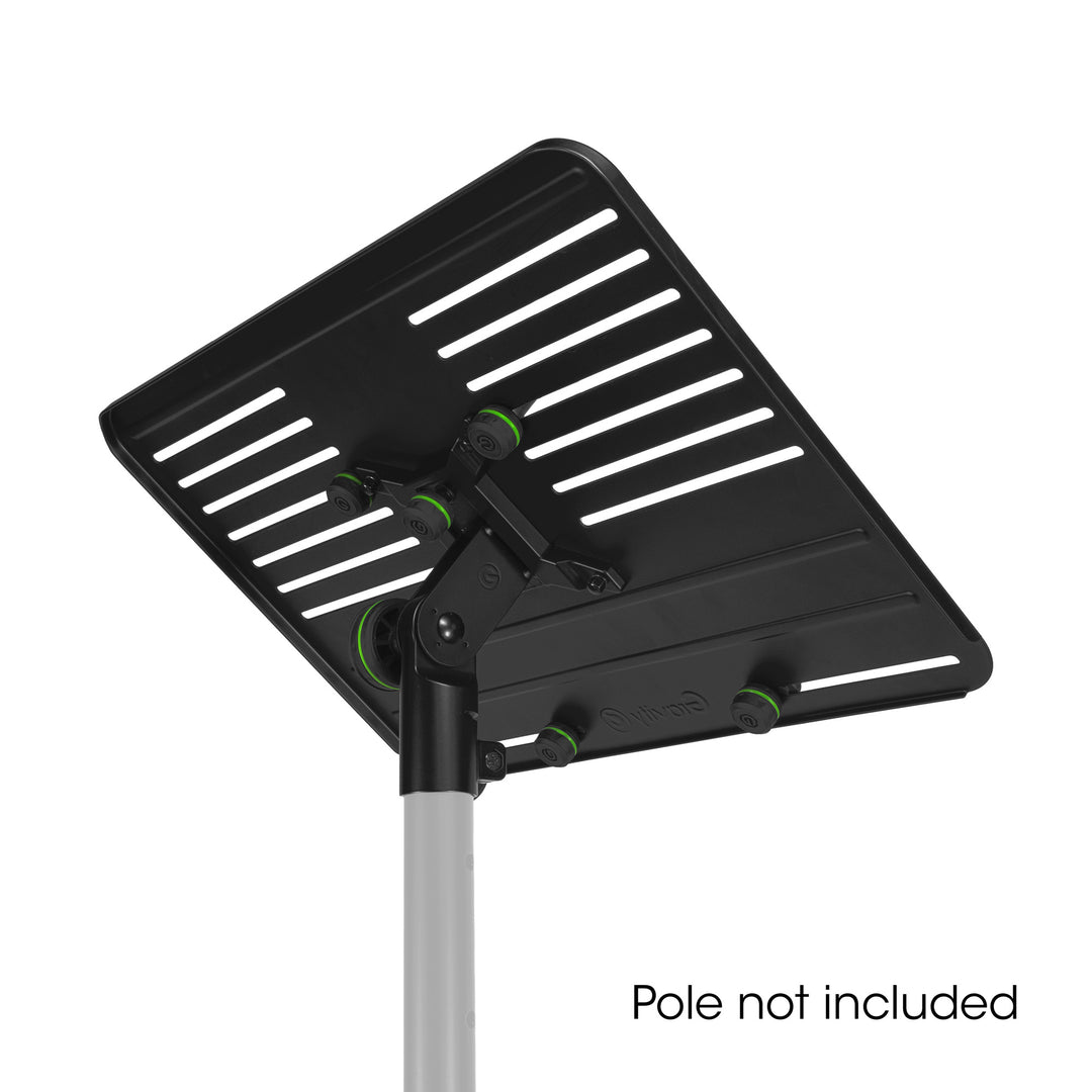 Gravity LTS TRAY 1 - Plateau pour ordinateur portable avec tiges de retenue réglables