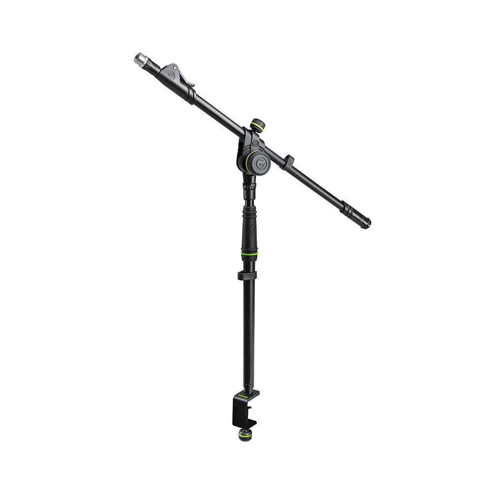 Gravity MS 0200 SÆT 1 - Pied de microphone pour montage sur table, avec clamp de table et perche